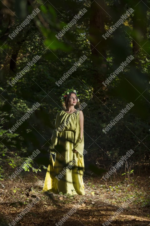 Fairy portrait of young woman