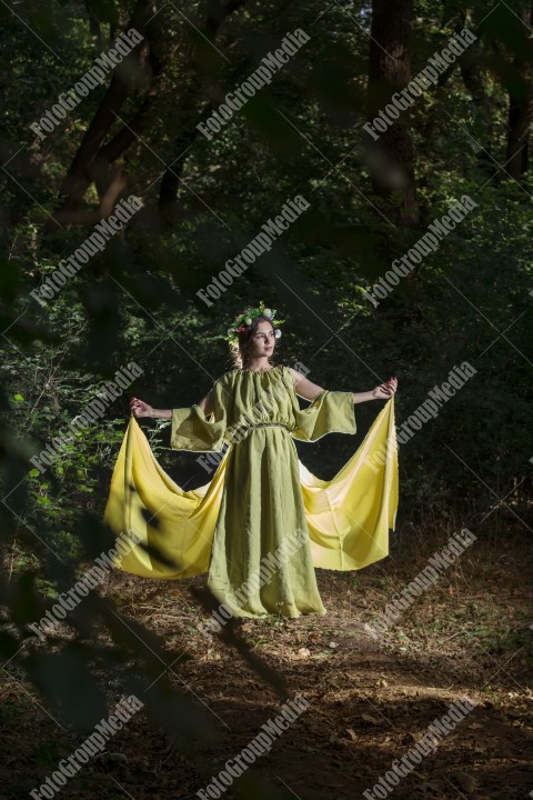 Mysterious Forest Nymph