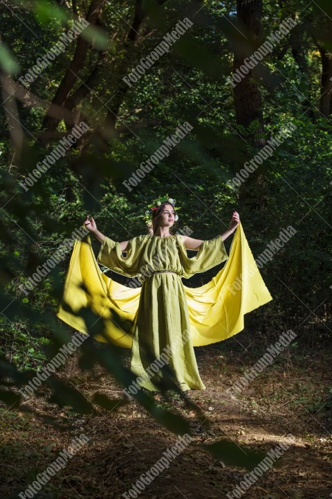 Mysterious Forest Nymph