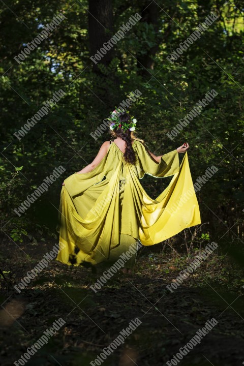 Mysterious Forest Nymph