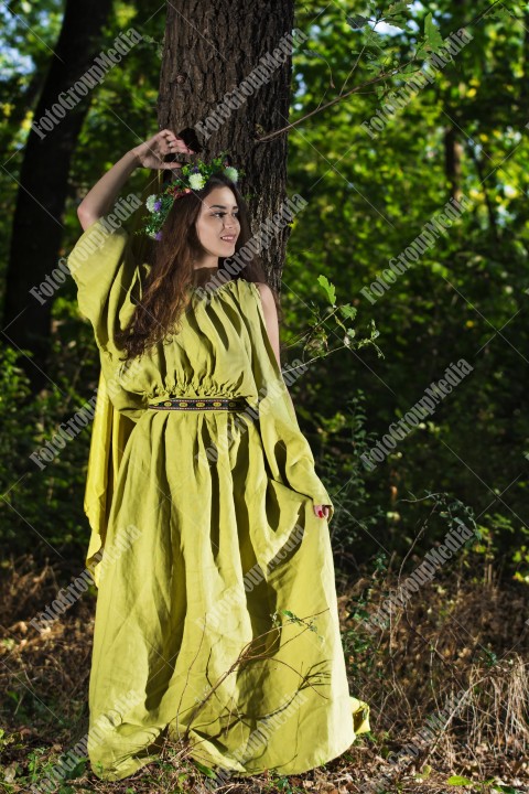 Fantasy fairytale beautiful woman