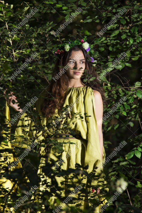 Fantasy fairytale beautiful woman