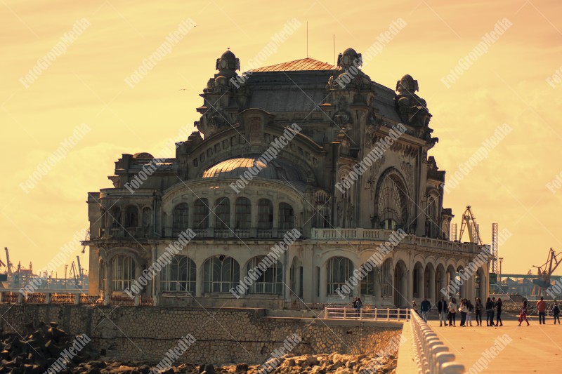 Old casino in Constanta, Romania, on the Black Sea coast was build in 1910