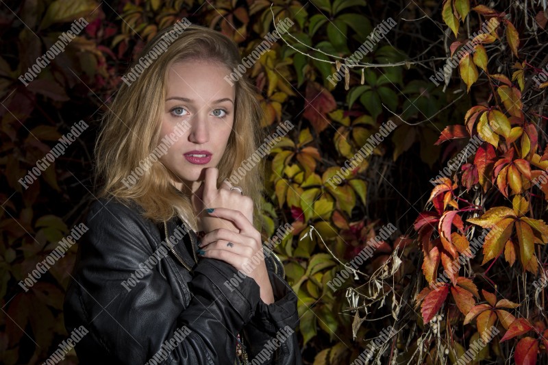 Romantic portrait of a beautiful young woman