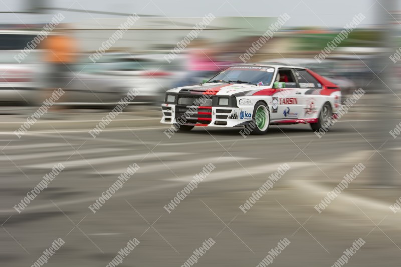 Motion blur Car drifting