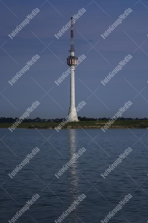 Lighthouse on coastline