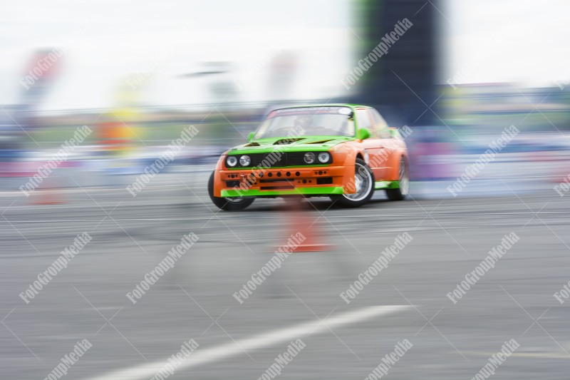 Motion blur Car drifting