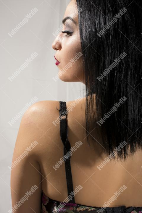 Portrait of a young woman