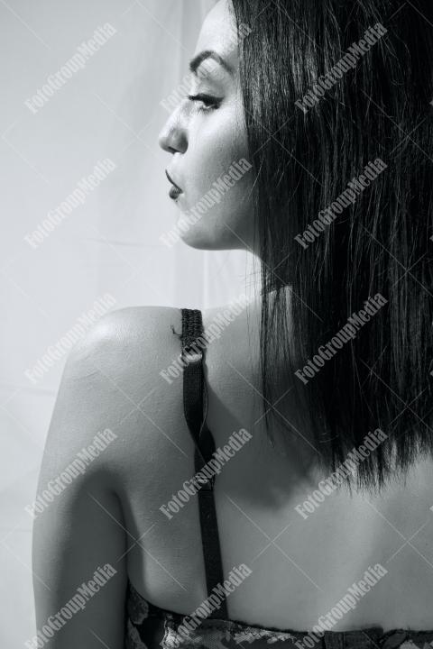 Portrait of a young woman