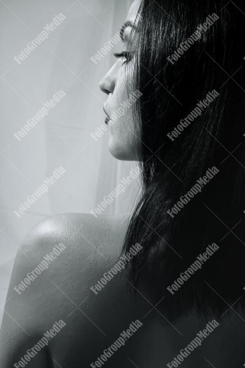 Portrait of a young woman