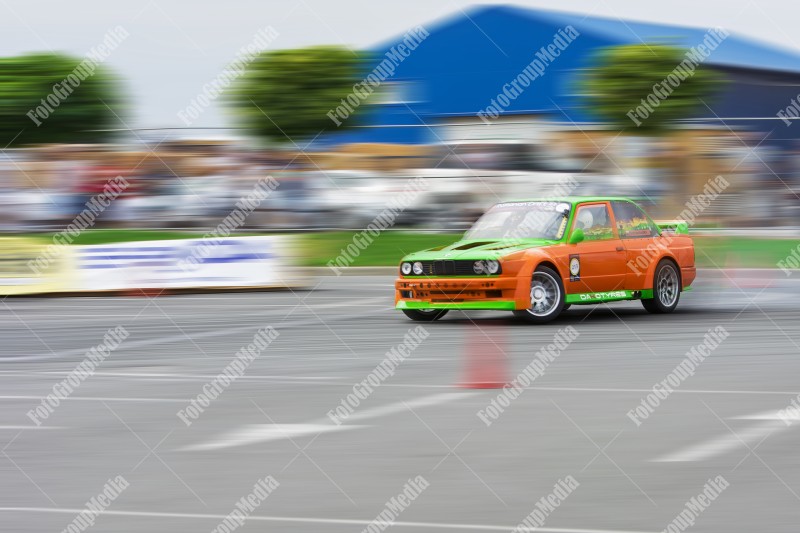 Motion blur Car drifting