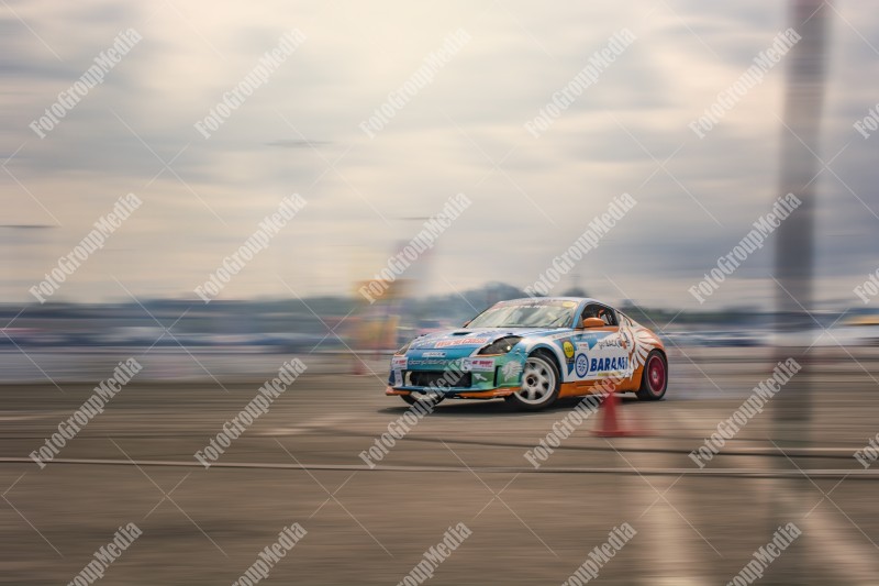 Motion blur Car drifting