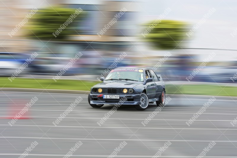 Motion blur Car drifting